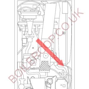 177539 - IDEAL - Logic - Combi 24 ESP1 - Expansion Vessel Hose